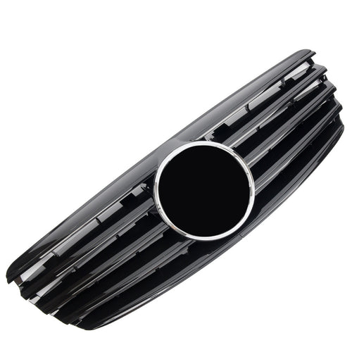 Griglia griglia sportiva per Mercedes W211 S211 E 2002-2006 nero lucido AMG LOOK