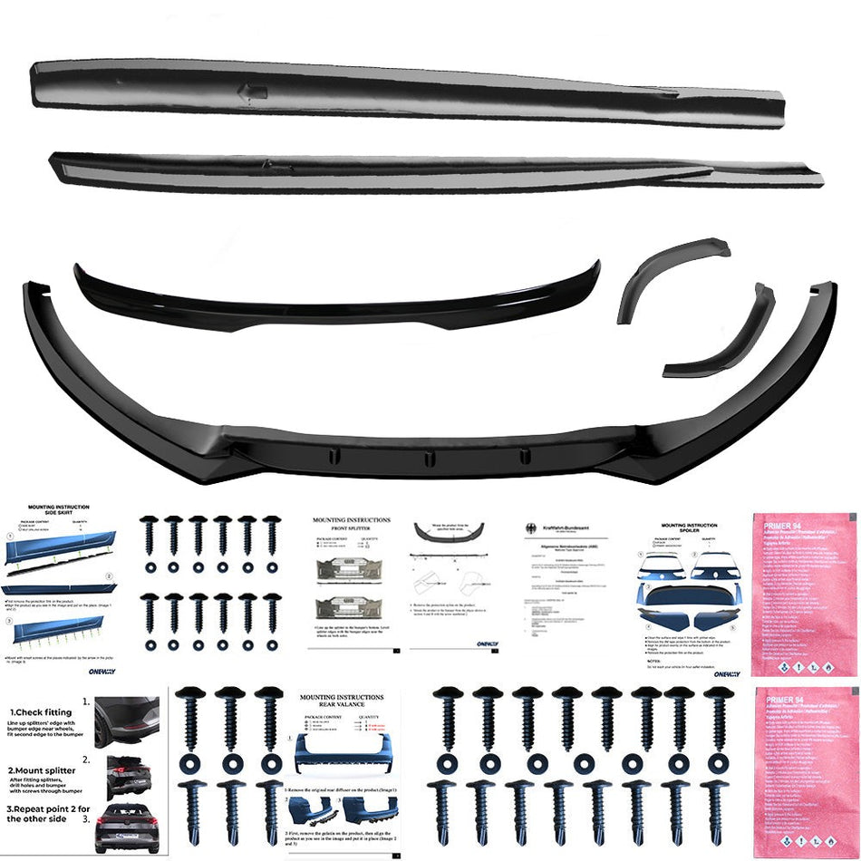 Bodykit Carrozzeria Pacchetto Sportivo per FORD Focus ST MK3 2015-2018