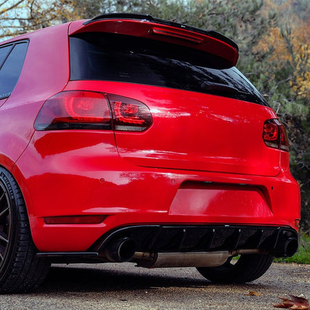 Splitter laterali posteriori compatibili con VW VOLKSWAGEN Golf MK6 GTI – vista 4