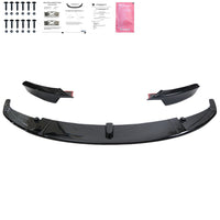 Splitter anteriore per BMW Serie 3 F30 M-Pack 2012-2019 con alette e omologazion
