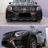 per Mercedes GLC X253 2015-2019 Griglia Radiatore AMG 63 Look