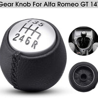 Manopola Leva Pomello Cambio 6 Marce per Alfa Romeo GT 147 166