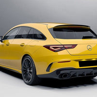 Alette paraurti posteriori Flics Pinne laterali per Mercedes CLA Shooting Brake