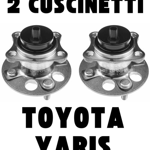 2 pezzi x CUSCINETTI RUOTA per TOYOTA YARIS MOZZO POSTERIORE SX+DX con ABS