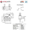 Microswitch lato passeggero Ford Connect (impermeabile)