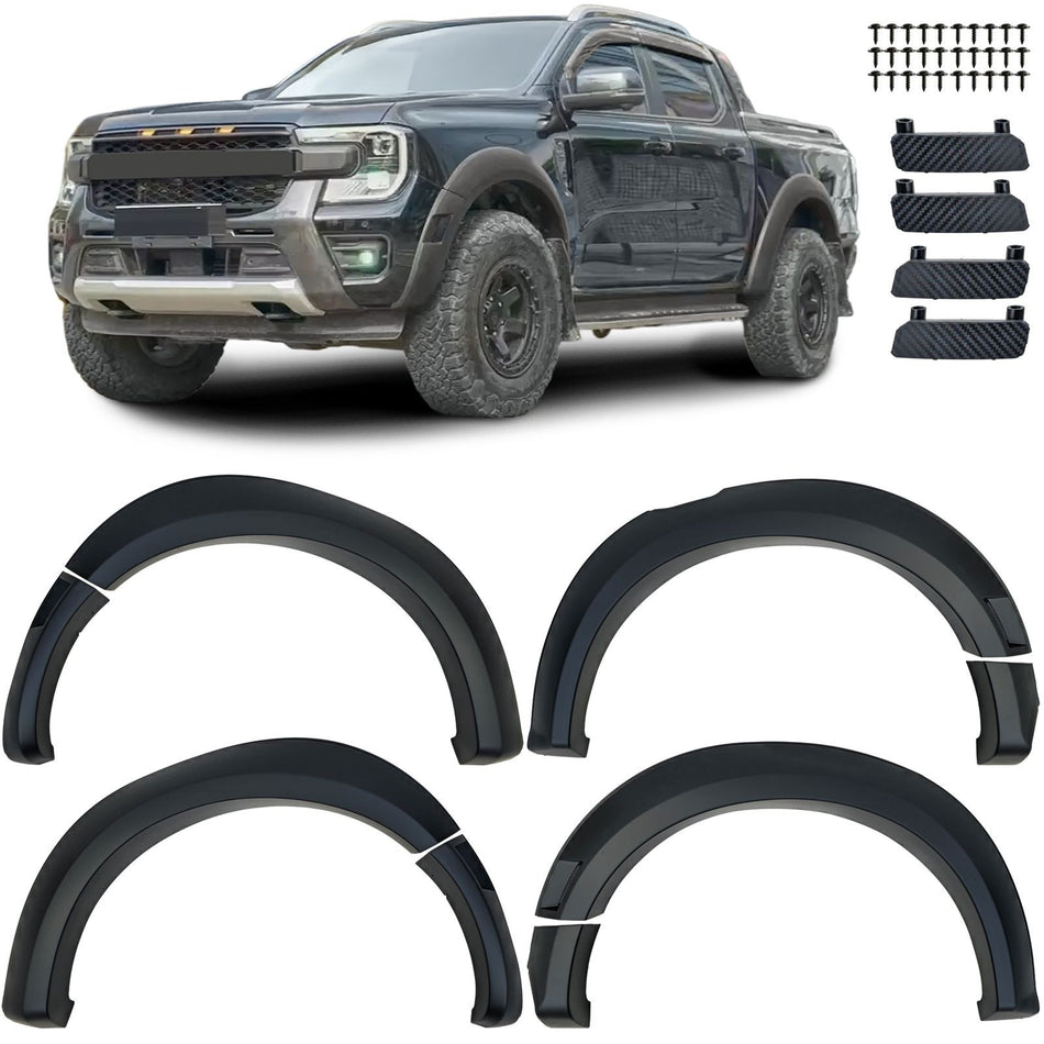 Set 4 Parafanghi Passaruota set allargamenti 6" per Ford Ranger T9 dal 23