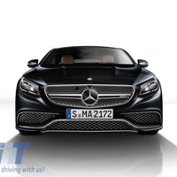 Griglie laterali cromate per paraurti anteriore per Mercedes Classe S W222 (2013