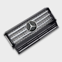 per Mercedes G W463 1990-2017 Griglia Radiatore G63 Look Nero