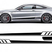 Decalcomanie laterali Adesivo in vinile per Mercedes Classe C C205 Coupe A205 Ca