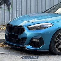 Splitter anteriore per BMW Serie 2 F44 Gran Coupé M-Pack / M235i 2019+ con omolo