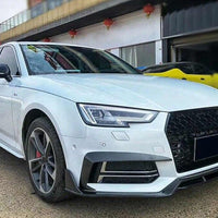 Paraurti Inferiore Griglia Coperture Griglie Laterali per Audi A4 B9 Berlina Ava