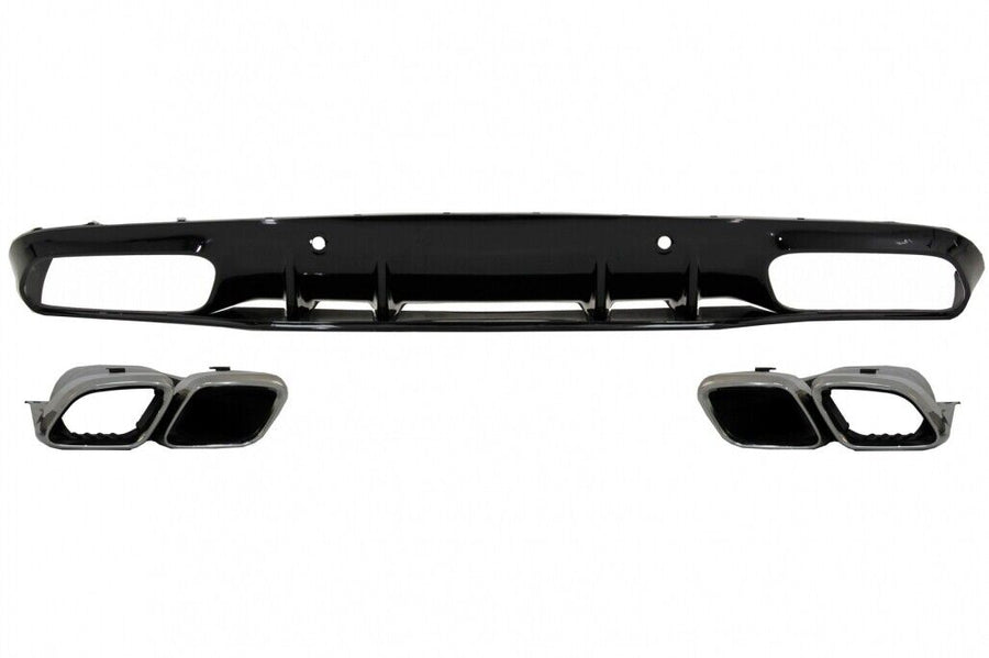 Diffusore per paraurti posteriore per Mercedes Classe C C205 A205 Coupe Cabriole