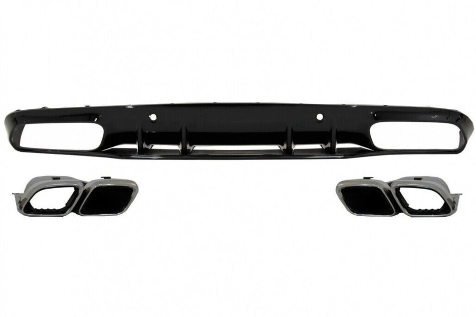 Diffusore per paraurti posteriore per Mercedes Classe C C205 A205 Coupe Cabriole