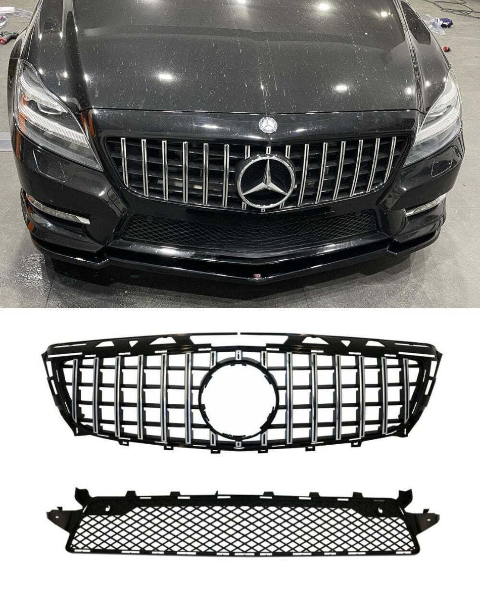 per Mercedes CLS W218 2011-2014 Griglia Anteriore Panamericana