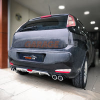 ⭐DIFFUSORE POSTERIORE DOPPIO SCARICO FIAT PUNTO EVO GRANDE PUNTO SOTTO PARAURTI