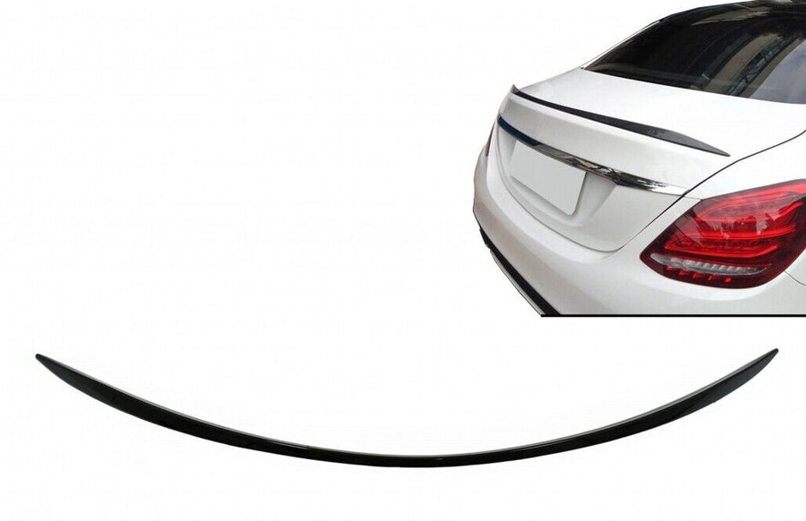 Spoiler per bagagliaio per Mercedes Classe C W205 Limousine (2014-2020) Piano Bl