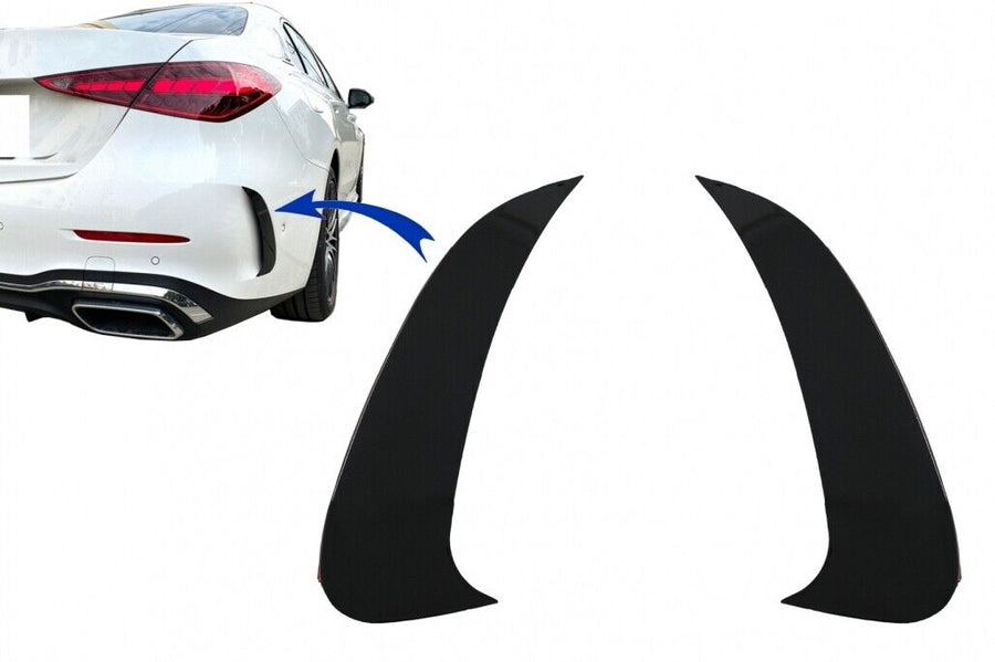 Alette laterali del paraurti posteriore per Mercedes Classe C W206 Sport Line (2