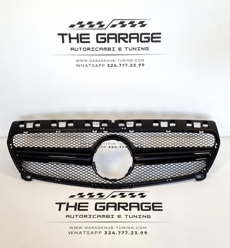 Griglia Sport Griglia Radiatore per Mercedes W176 Classe A 2012-2015 NERO
