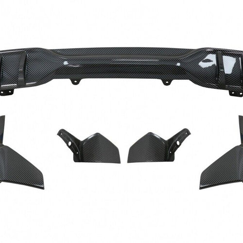 Aero Body Kit Labbro del paraurti anteriore e diffusore d'aria per BMW X5 G05 (2018-2022) M Performance Design Carbon Look