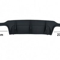 Diffusore d'aria per paraurti posteriore per Mercedes Classe C W204 C204 AMG Spo