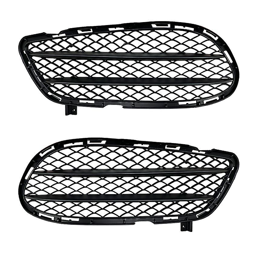 Griglia paraurti + alette adatte per Mercedes C218 X218 Classe CLS con equipa...