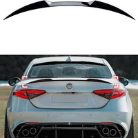SPOILER Posteriore per ALFA ROMEO GIULIA Poliuretano QUALITA' A+++ NERO LUCIDO