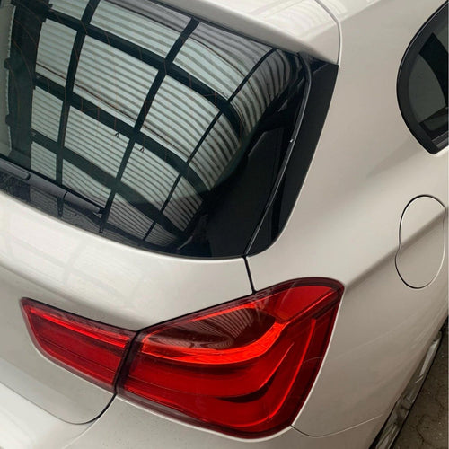 BMW Serie 1 F20 F21 ⭐Lunotto Posteriore⭐Ala Laterale Spoiler Per *Sport Look*