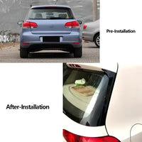 Spoiler Lunotto TUNING Per VW Golf 6✨GTI R GTD Posteriore Ala Laterale