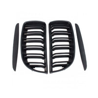 per BMW Serie 3 E90 E91 2005-2008 Griglia Radiatore M Look Nero Opaco