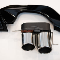 DIFFUSORE +2 TERMINALI INOX *Look M3* per BMW Serie 3 G20/G80M Performance