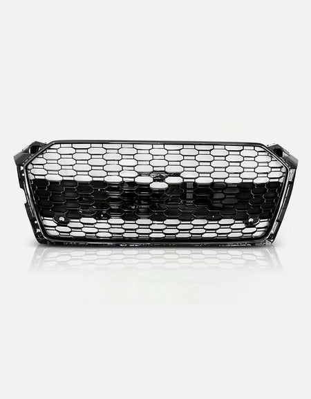 per AUDI A5 F5 2016-2019 Griglia Radiatore RS5 Look Nero Lucido – vista 3