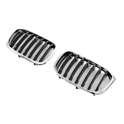 per X4 G02 2018-2021 Griglia Anteriore M Look Nero Cromato