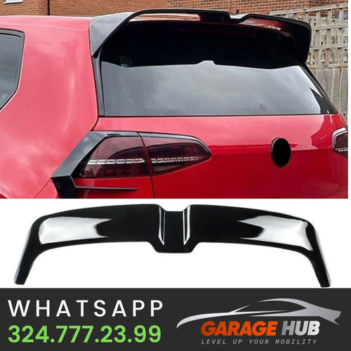 SPOILER "Oettinger Style" per VW GOLF 7 7.5 -> GTI GTD R  TETTO POSTERIORE