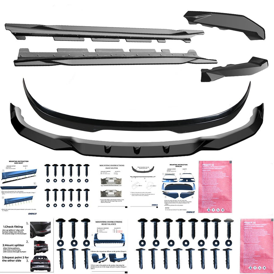 Bodykit Carrozzeria Pacchetto Sportivo per BMW X1 M-Pack F48 Facelift 2019-2022