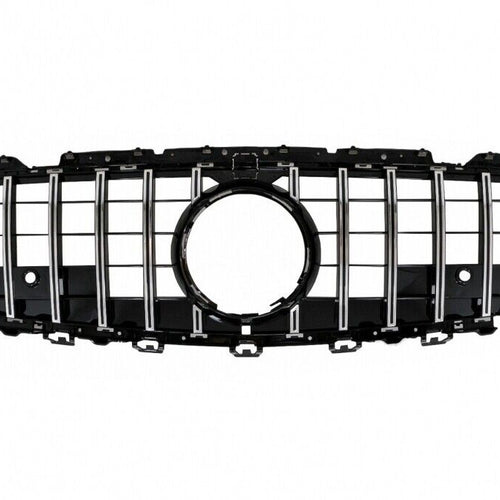 Griglia centrale per Mercedes Classe CLS C257 (2018-up) GTR Design Nero Cromato