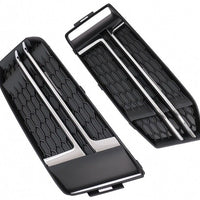 Paraurti Inferiore Griglia Coperture Griglie Laterali per Audi A4 B9 Berlina Ava