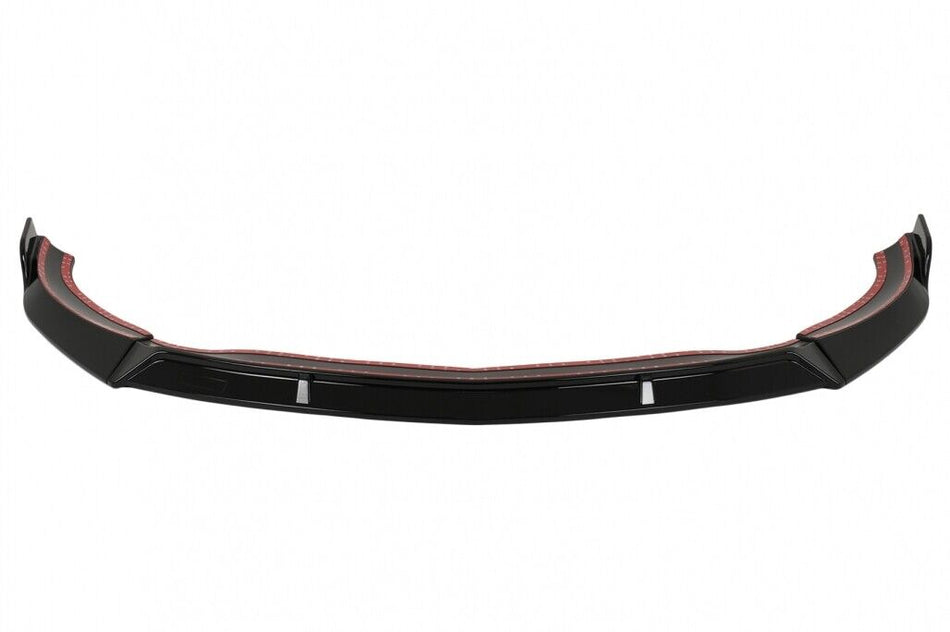 Spoiler per paraurti anteriore per Mercedes CLA45 C117 X117 (2013-2016) nero luc