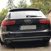 DIFFUSORE ✨S6 UPGRADE✨ per AUDI A6 C7 2012-2015 (SLINE) POSTERIORE SOTTO PARA...