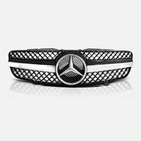 per Mercedes SL R230 2001-2006 Griglia Radiatore AMG Look