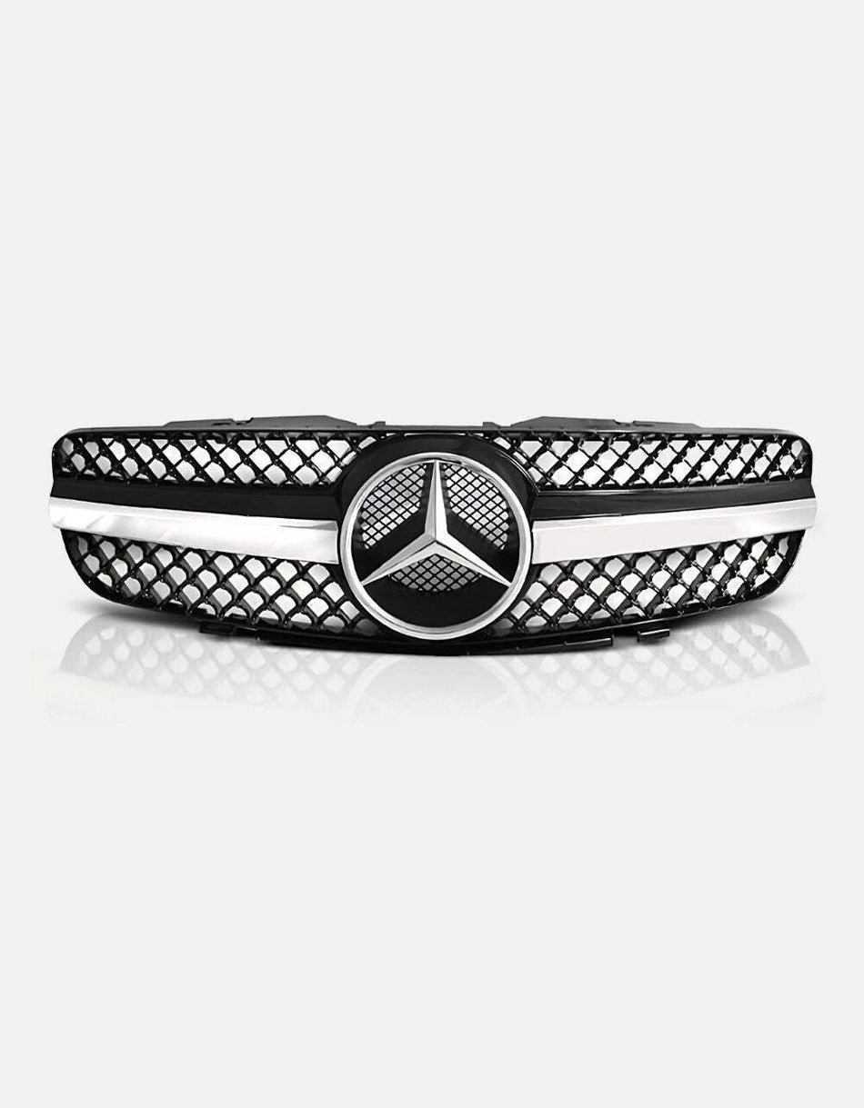 per Mercedes SL R230 2001-2006 Griglia Radiatore AMG Look