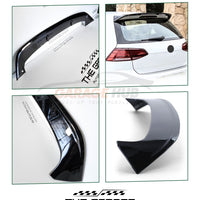 Spoiler Posteriore Sportivo per VW Golf 7, 7.5 (2013-2020) STANDARD Nero Lucido