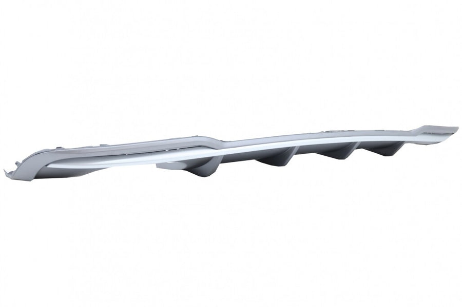 DIFFUSORE RS3 LOOK per Audi A3 8V BERLINA dal 2016-2019 (SOLO PER S-LINE) Silver
