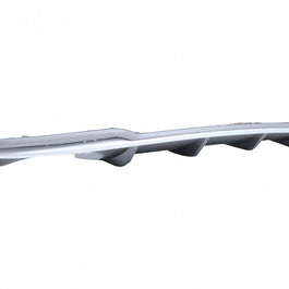 DIFFUSORE RS3 LOOK per Audi A3 8V BERLINA dal 2016-2019 (SOLO PER S-LINE) Silver