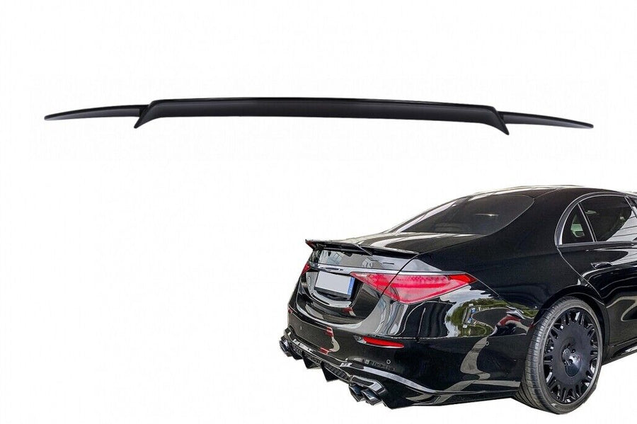 Spoiler per bagagliaio per Mercedes Classe S W223 Limousine (2020-up) Piano Blac