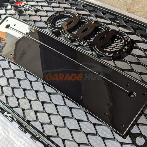 Griglia a Nido d'Ape RS3 LOOK Nero Lucido per Audi A3 8V 2012-2016 ✨QUALITÀ TOP✨