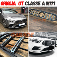MERCEDES CLASSE A W177 +2018 -> GRIGLIA GT ANTERIORE Cromata PANAMERICANA AMG