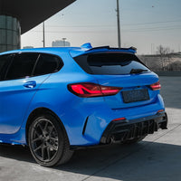 Splitter laterali posteriori compatibili con BMW Serie 1 F40 M-Pack / M135i 2019