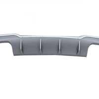 DIFFUSORE RS3 LOOK per Audi A3 8V SPORTBACK dal 2016-2019 (SOLO PER S-LINE) silv
