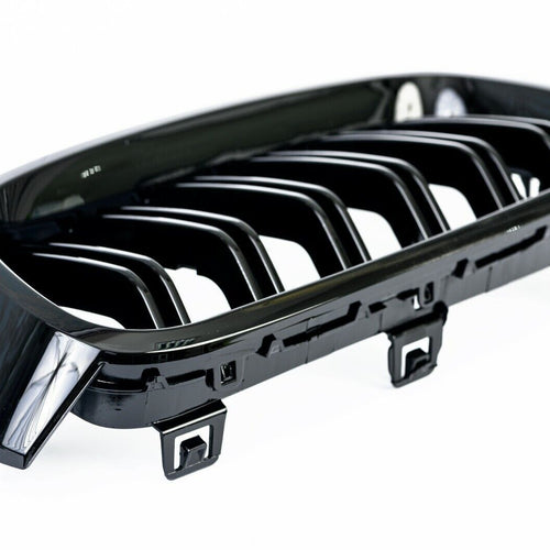 🤩GRIGLIA CALANDRA DOPPIA↖️ NERO LUCIDO per BMW Serie 3 F30 F31 F35
