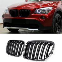 per X1 E84 2009-2015 Griglia Radiatore M Look Nero Lucido